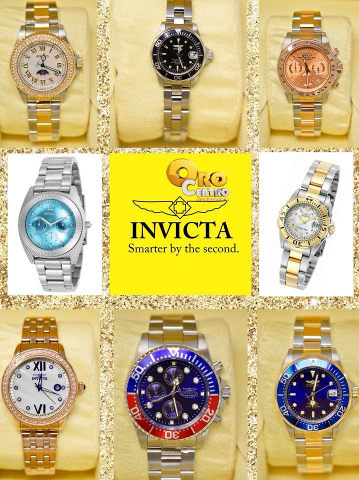 Acabaditos de llegar! Bellos relojes INVICTA de mujer con un 60% de descuento de su precio regular!